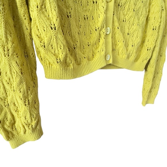 5 for $40 SALE !
Ann Taylor LOFT Yellow Cable Knit Button Down Cardigan sz S - Picture 5 of 11